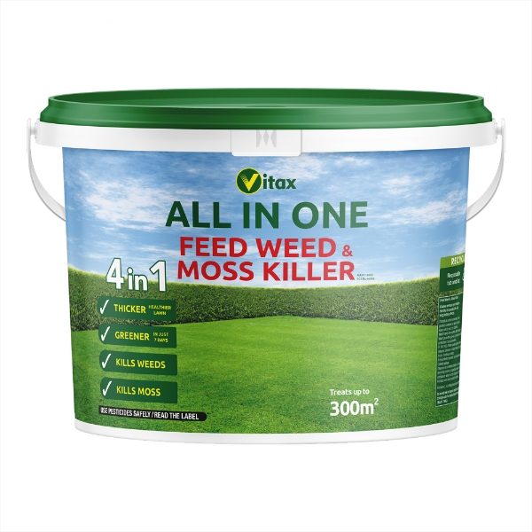Vitax All In One Feed Weed & Moss Killer      
