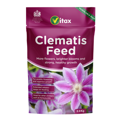 Vitax Clematis Fertiliser   (0.9 kg Pouch)
