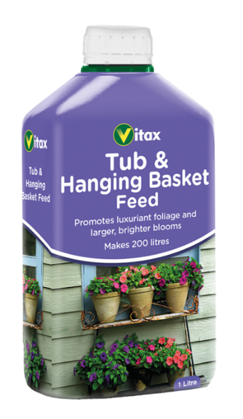 Vitax Tub & Hanging Basket Feed   1 ltr