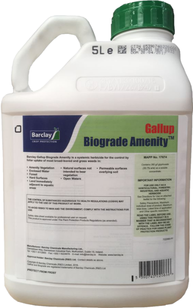 Gallup Biograde Amenity Weed Killer 5ltr